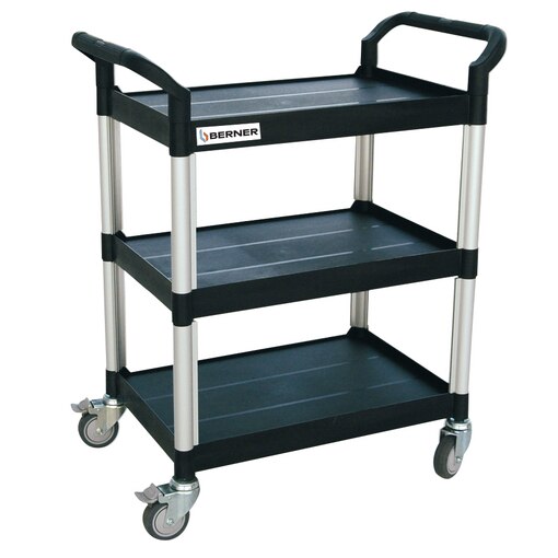 Carro de taller triple bandeja ABS, 12 Kg.